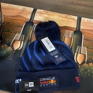 Brand new with tags.  Formula one racing child’s winter hat.